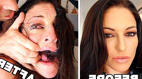 Развратница с анальной пробкой заслужила еблю в зад