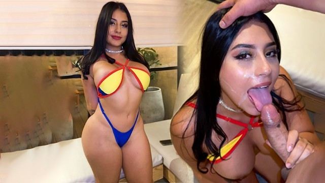 Фигуристая колумбийская тёлка с моего телефона