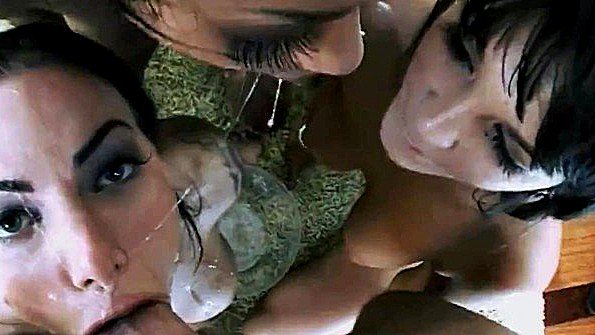 Восхитительный отсос с литьем спермы в подборке